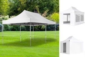 Barnum pliant 3x6 alu anti feu - Tonnelle pliante 3x6