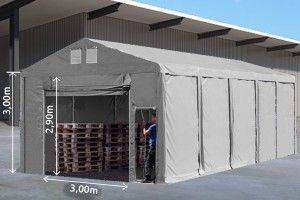Tente de stockage 