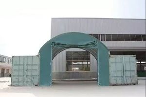 Paroi abris de stockage