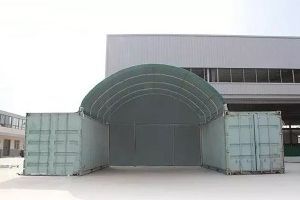 Paroi abris de stockage