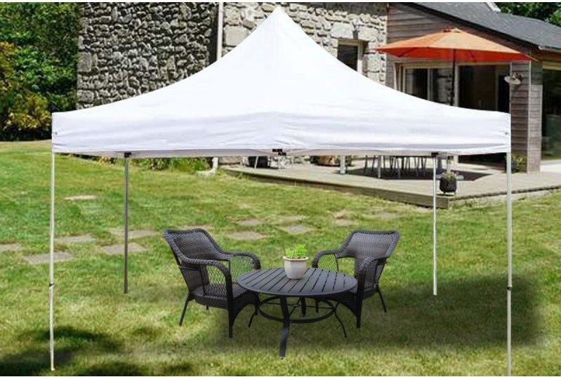 Tonnelle de Jardin Tente Pliante Barnum Pop-up 2 x 2 m - Biens de