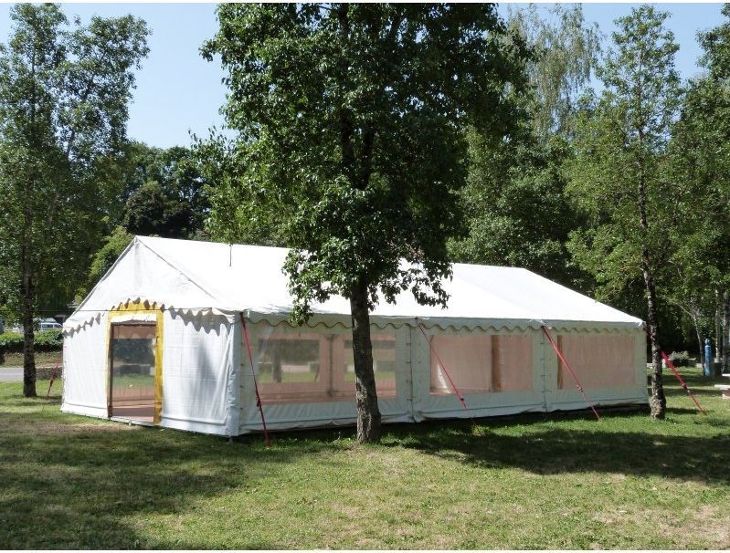 Tente de réception 5x12 - 60 m² - toit + armature