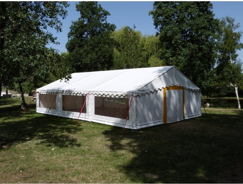 Tente de réception 5x12 - 60 m² - toit + armature