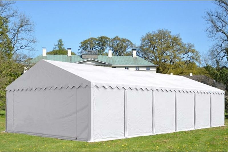 Chapiteau en PVC 6 x 12 m pour usage professionnel (ignifugée)