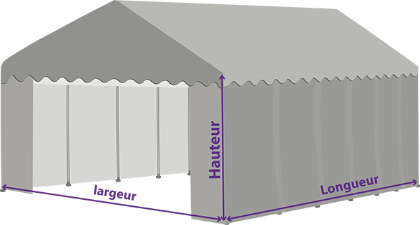 chapiteau stockage - C2M Chapiteaux